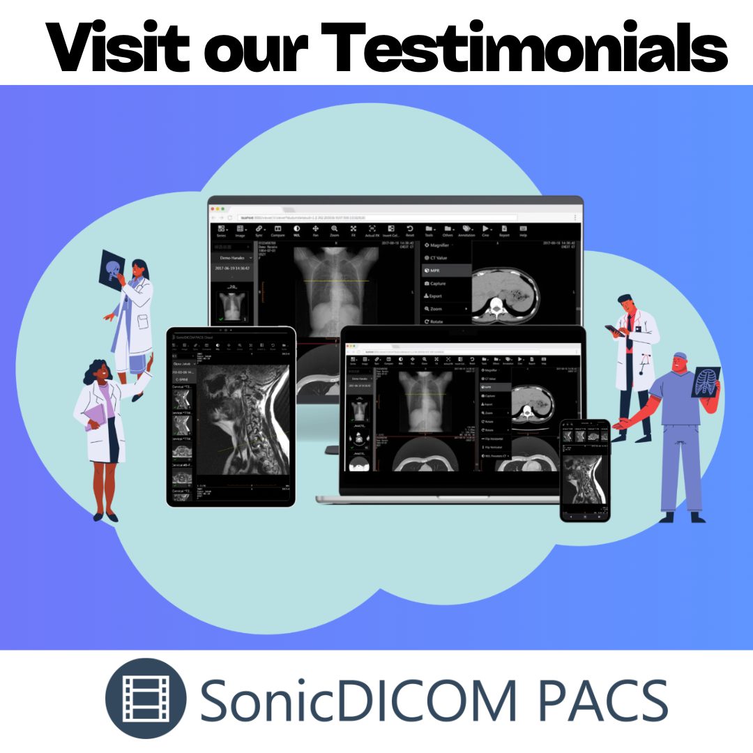 Featured image for “Discover Testimonials of SonicDICOM PACS”